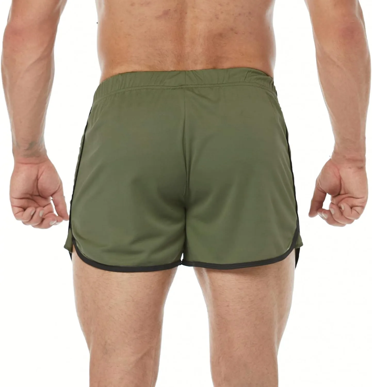 Men's Gym Workout Shorts Lightweight Athletic Shorts Running Quick Dry Bodybuilding Training with Pocket