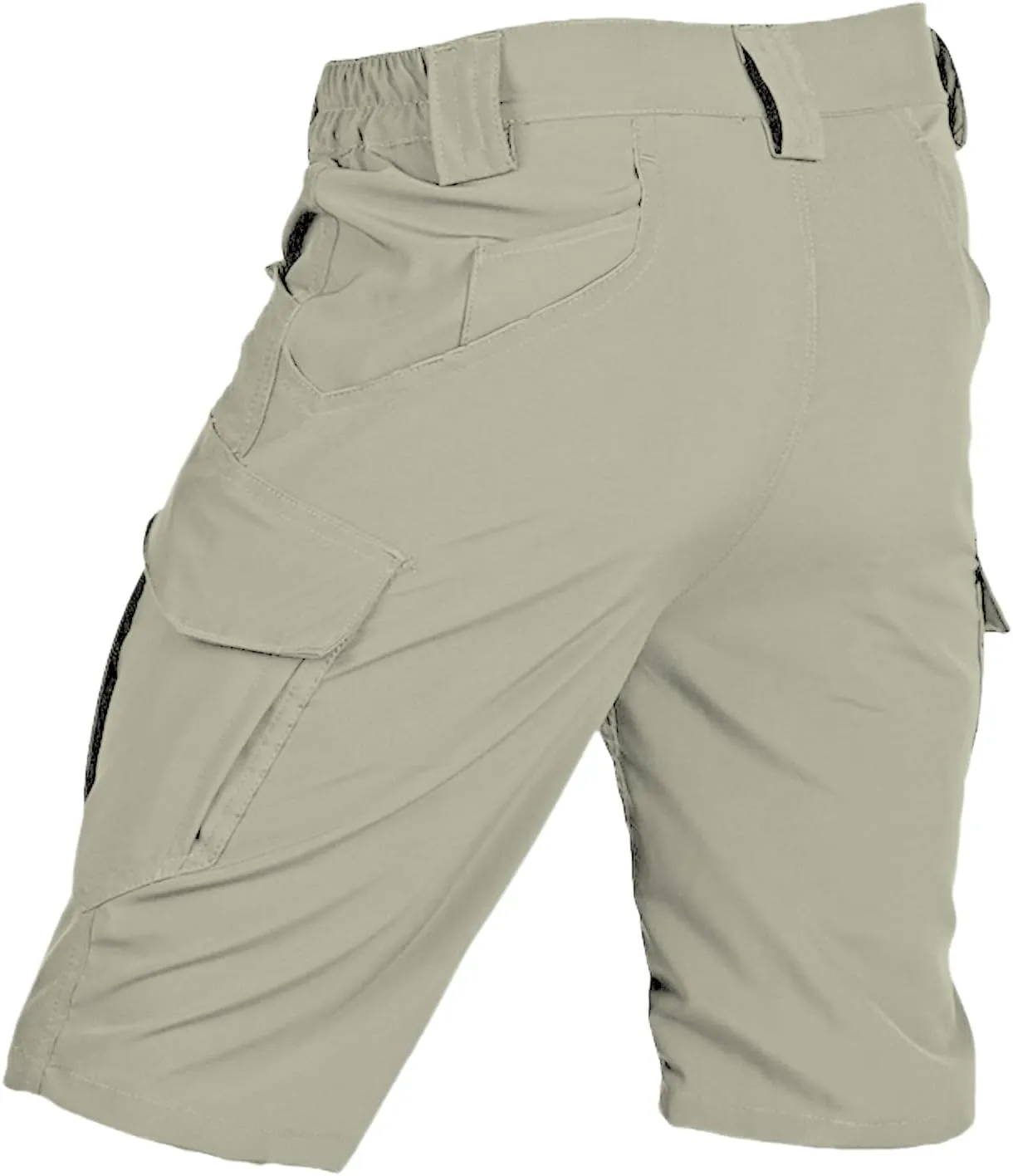 Men's Hiking Cargo Shorts Summer Outdoor Tactical Pants with Multi Pockets Fishing Camping Casual Travel Shorts for Men