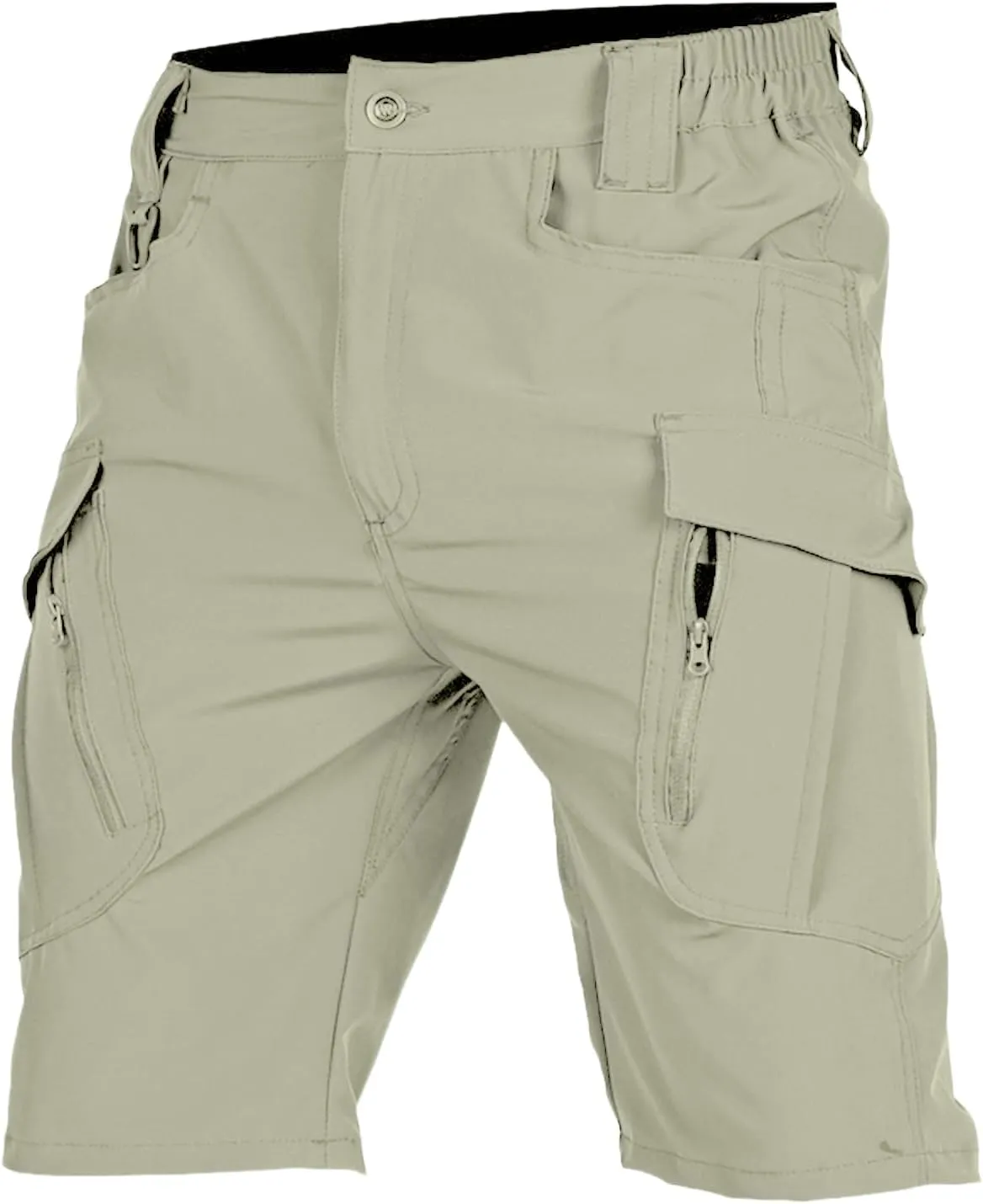 Men's Hiking Cargo Shorts Summer Outdoor Tactical Pants with Multi Pockets Fishing Camping Casual Travel Shorts for Men