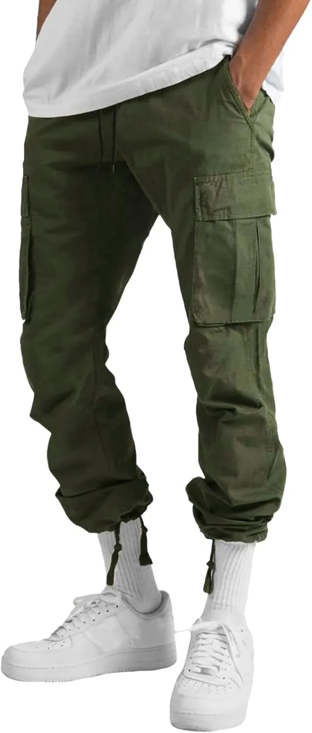 Mens Hiking Pants Convertible Quick Dry Zip Off Fishing Travel Safari Pants Relaxed Straight Leg Cargo Pant Jogger Sweatpants