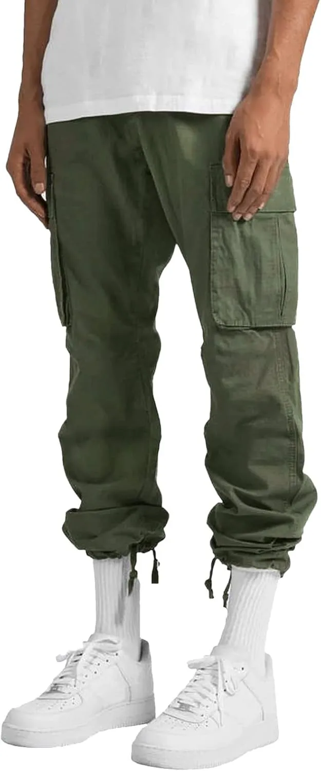Mens Hiking Pants Convertible Quick Dry Zip Off Fishing Travel Safari Pants Relaxed Straight Leg Cargo Pant Jogger Sweatpants