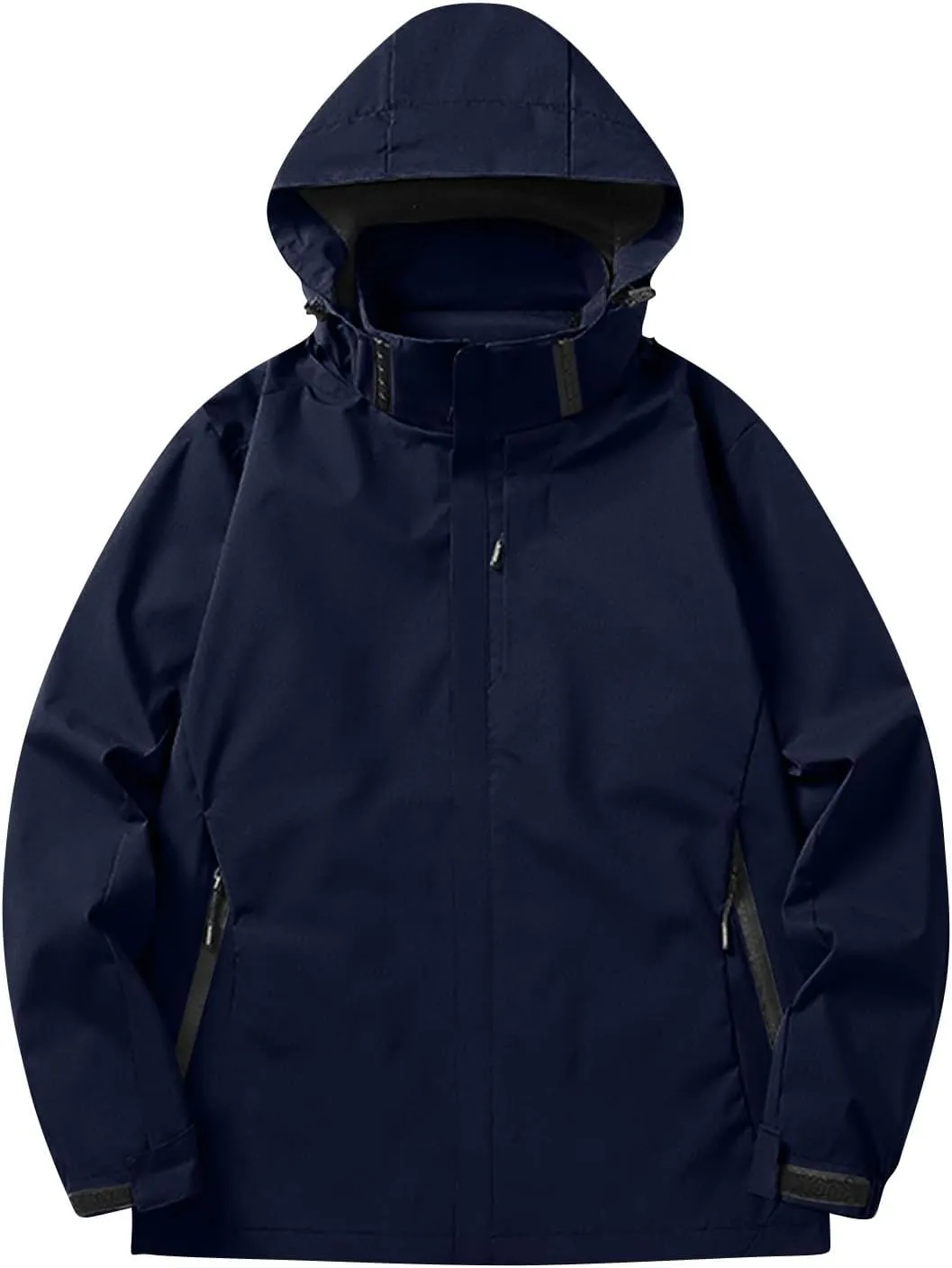 Men's Lightweight Rain Jacket - Waterproof Windbreaker for Hiking & Travel