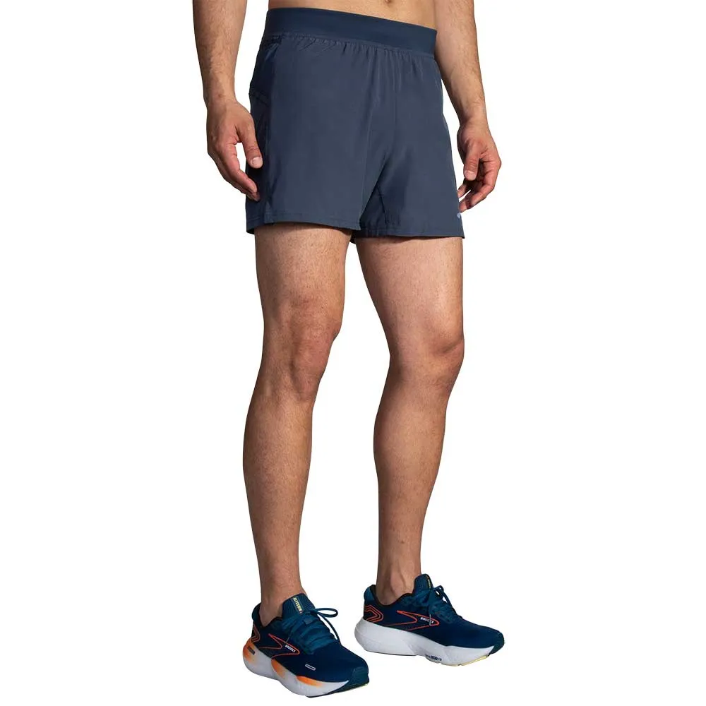Men's Sherpa 5" Running Short - Blue Slate