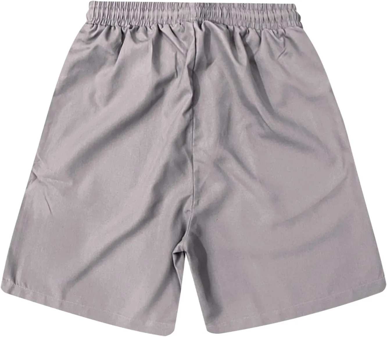 Mens Shorts Quick Dry Drawstring Exercise Elastic Waist Relaxed Shorts with Pockets