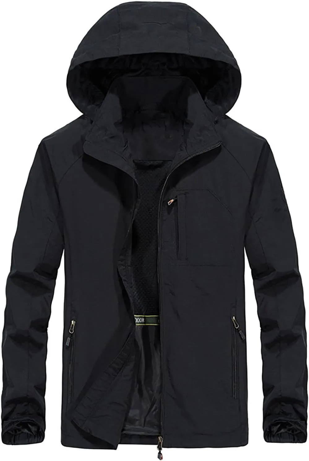 Men's Ski Snow Jacket Warm Winter Waterproof Coat Snowboard Rain Jacket Hooded Windproof Windbreaker