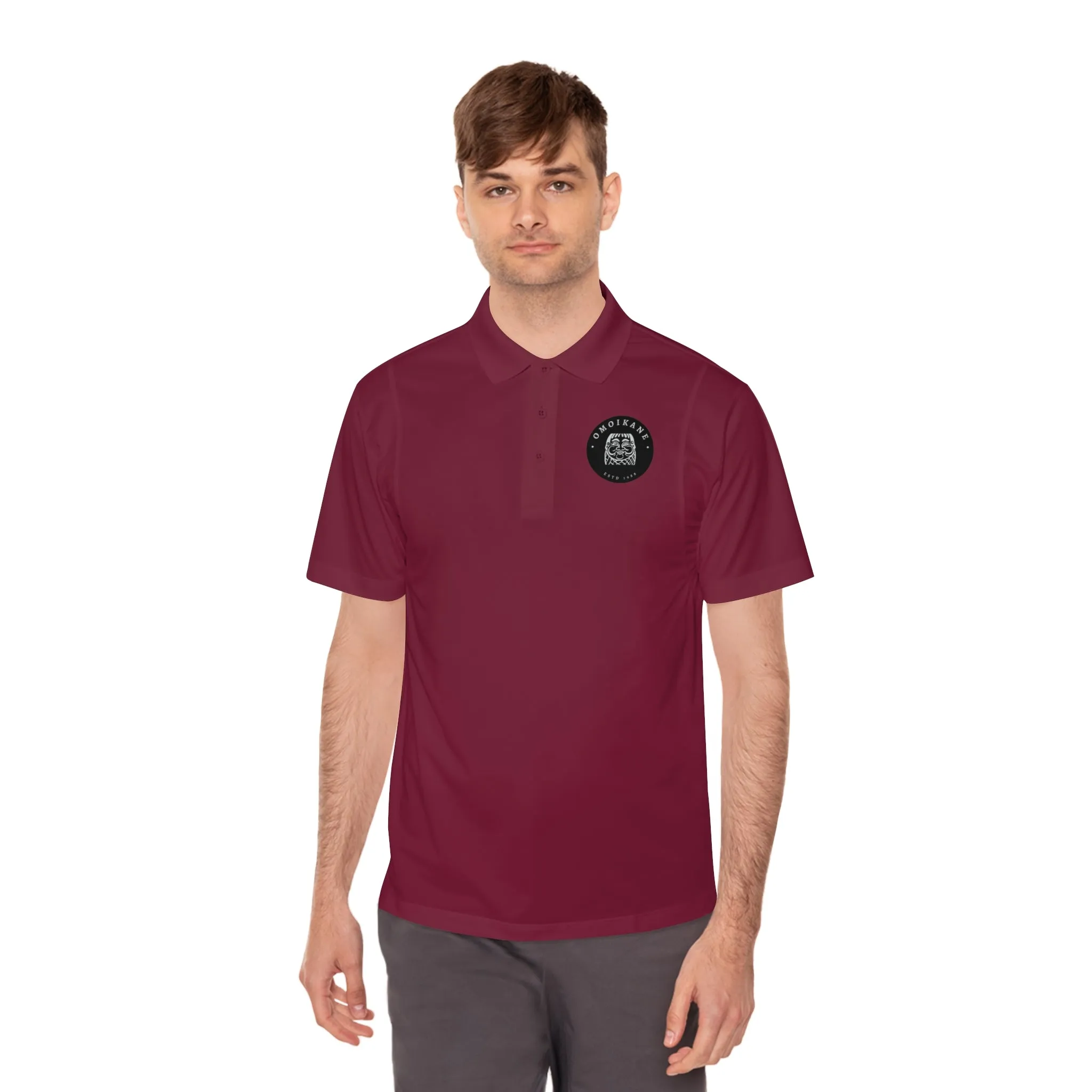 Men's Sport Polo Shirt - Lightweight Athletic Apparel for Active Lifestyle