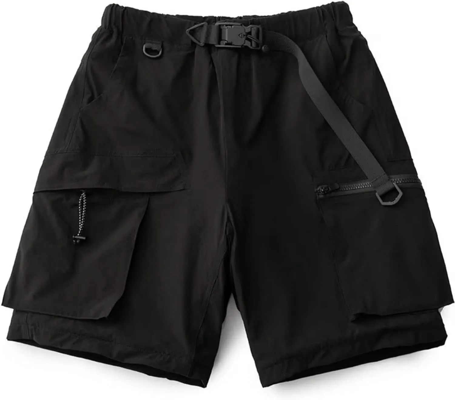 Men's Summer Outdoor Shorts Quick Dry Cargo Casual Hiking Shorts Sports Quick-dry Pocket Low-waist Sweatpants Cargo Shorts