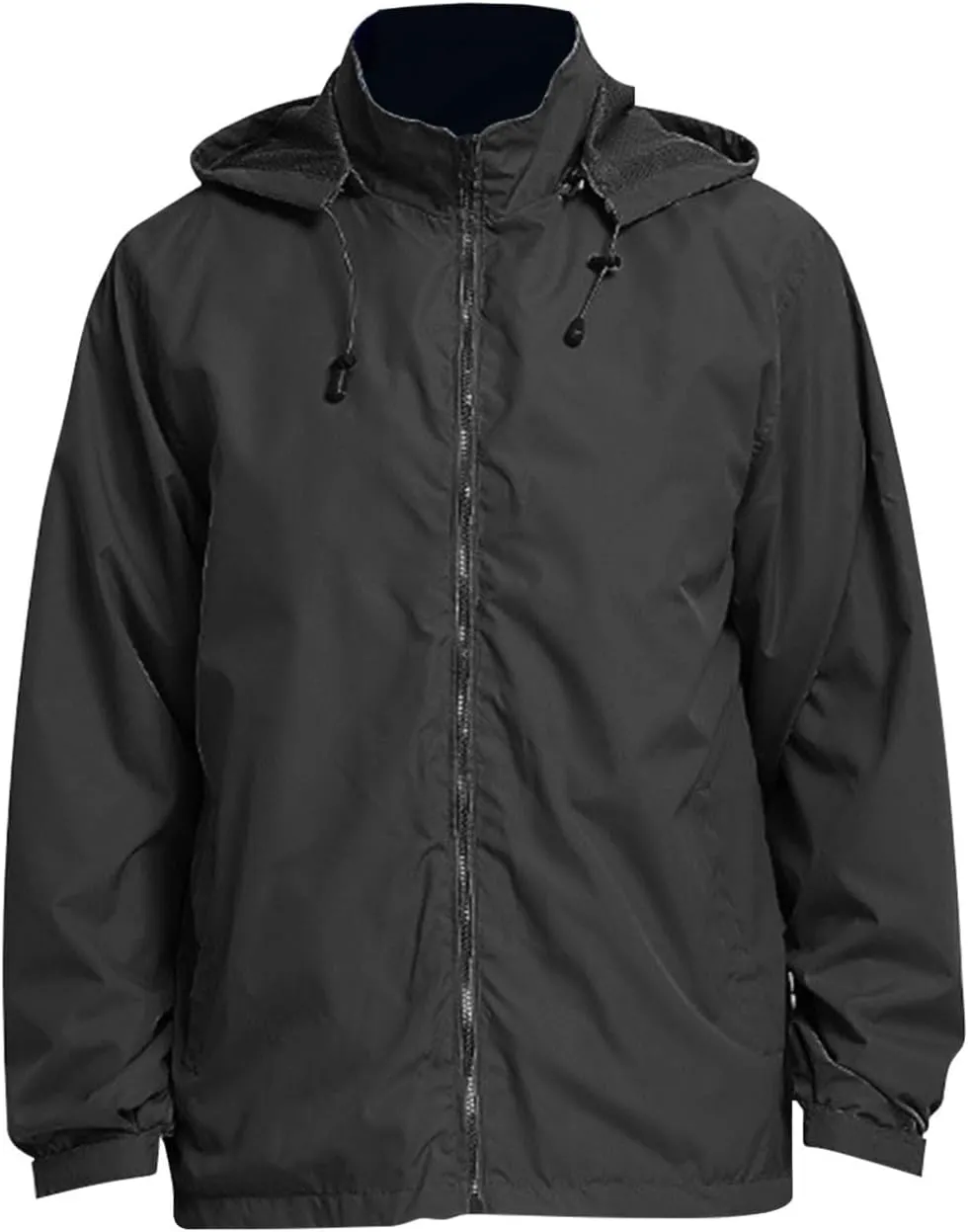 Mens Waterproof Travel Jackets Lightweight Hooded Raincoat with Pockets Running Cycling Hiking Windbreakers for Men