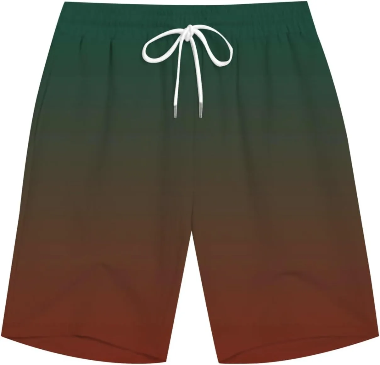 Men's Workout Running Quick Dry Gym Shorts Beach Shorts Athletic Fitness Outdoor Loose Training Pants with Pocket