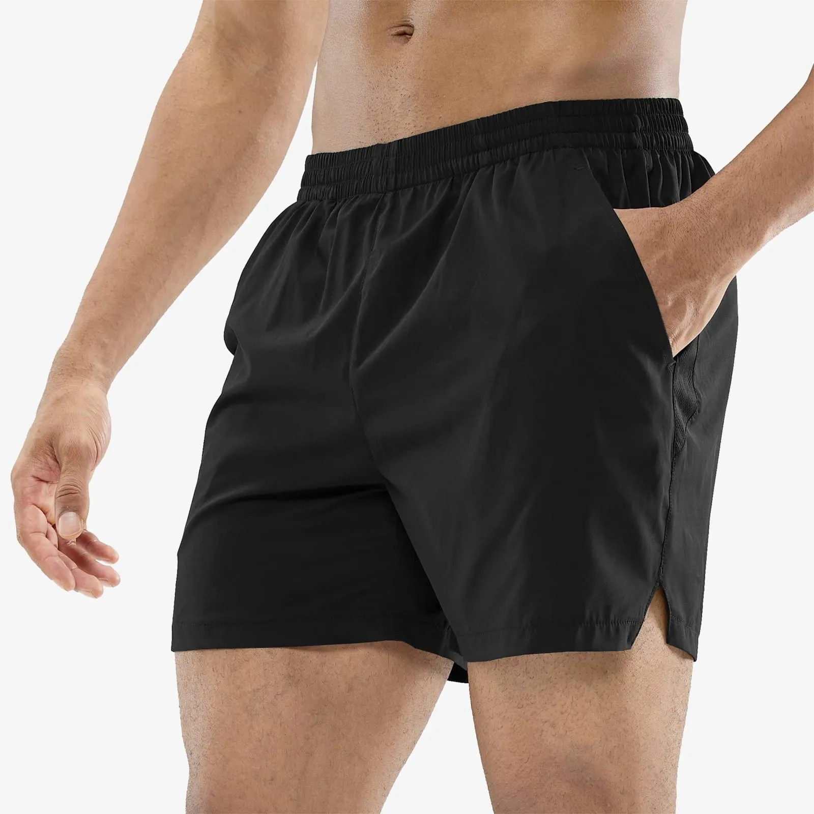 Men's Workout Shorts 5 Inches Running Shorts with Pockets
