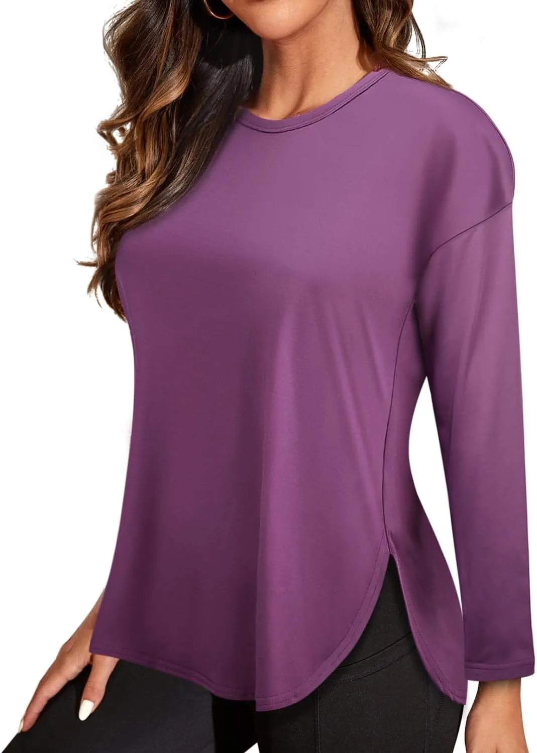 MISS FORTUNE Women Plus Size Tops Short Sleeve Active Wear Workout Shirts Women Outdoor Gym Hiking Yoga Tops Quick Dry
