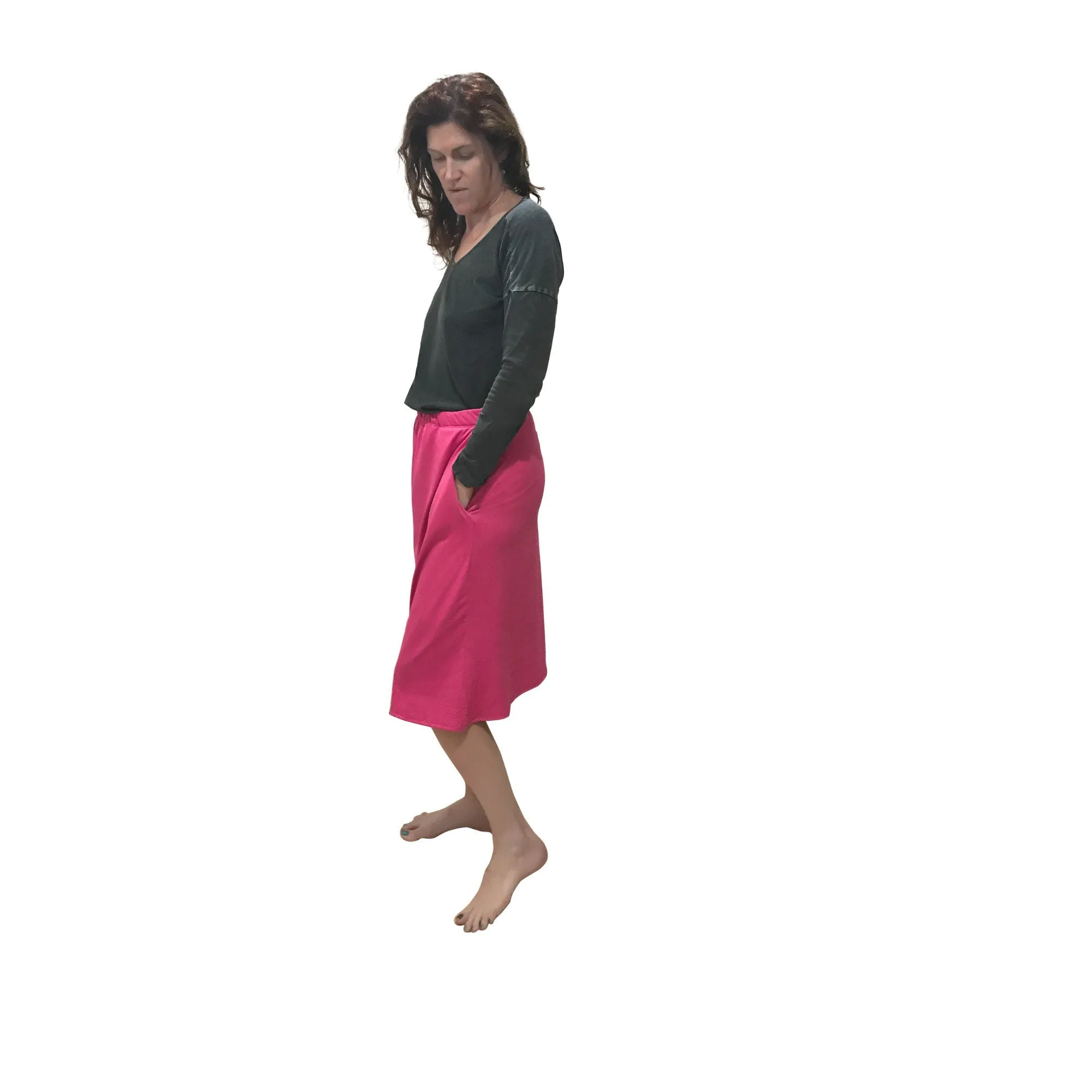 Modest Exercise skirt, Swim Skirt Swimwear Swimsuit Tzniut Tznius skirt, long exercise skirt, workout skirt, running skirt, golf skirt