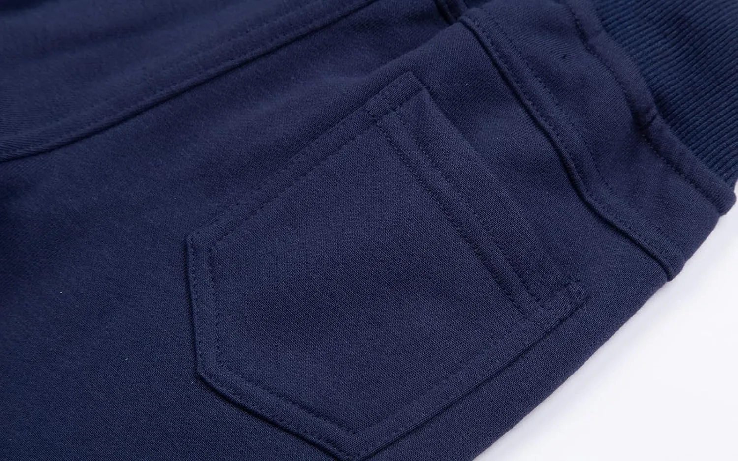 Mud Kingdom Little Boys Jogger Pants Star Drawstring Ribbed