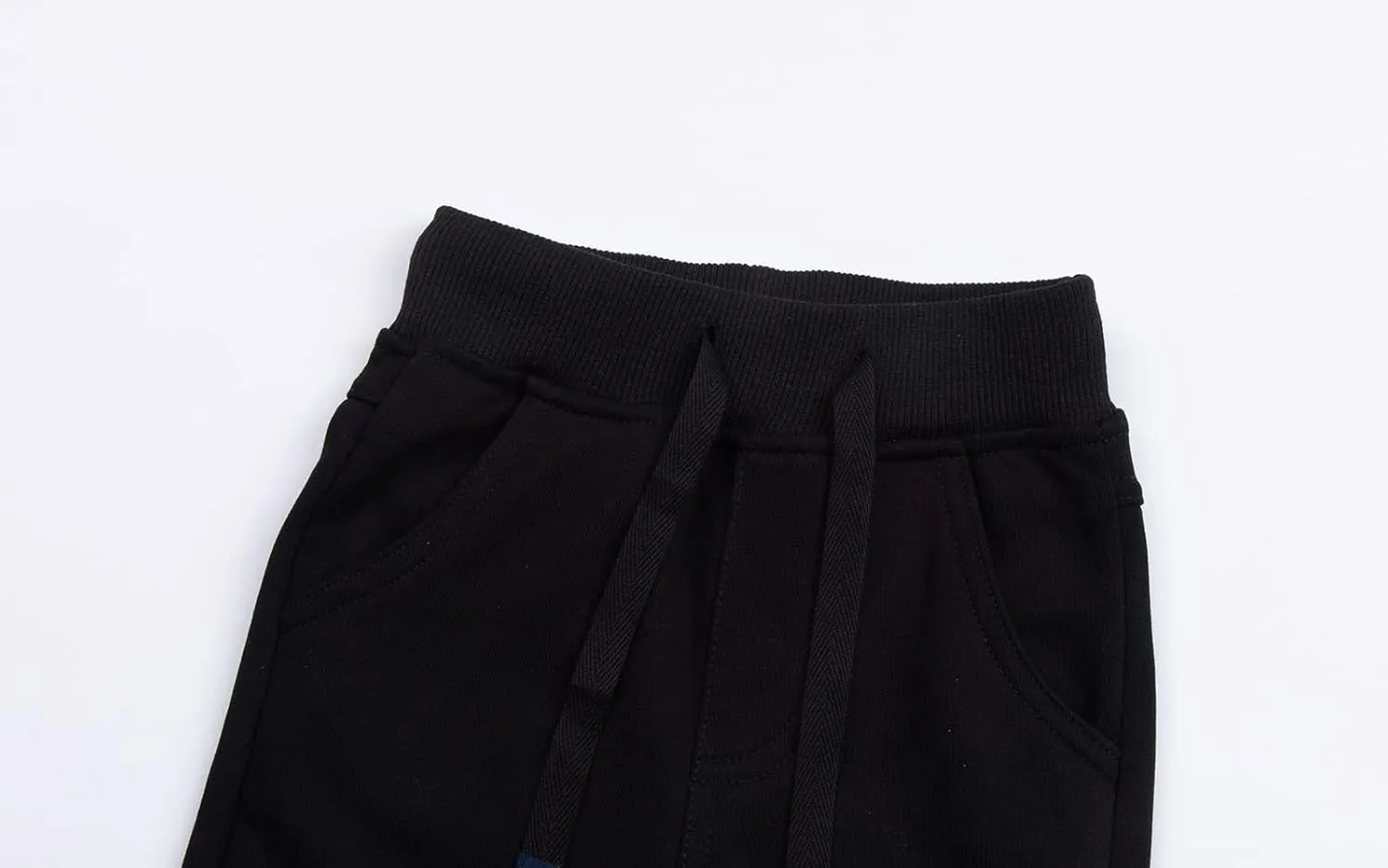 Mud Kingdom Little Boys Jogger Pants Star Drawstring Ribbed