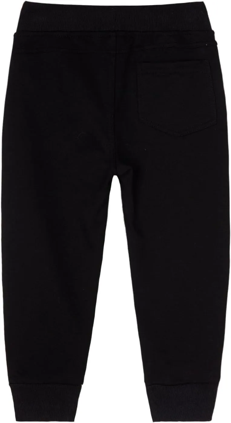 Mud Kingdom Little Boys Jogger Pants Star Drawstring Ribbed