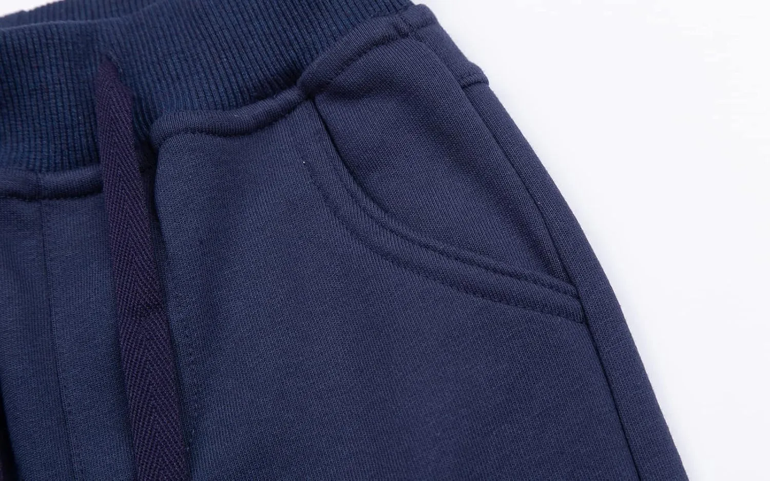 Mud Kingdom Little Boys Jogger Pants Star Drawstring Ribbed