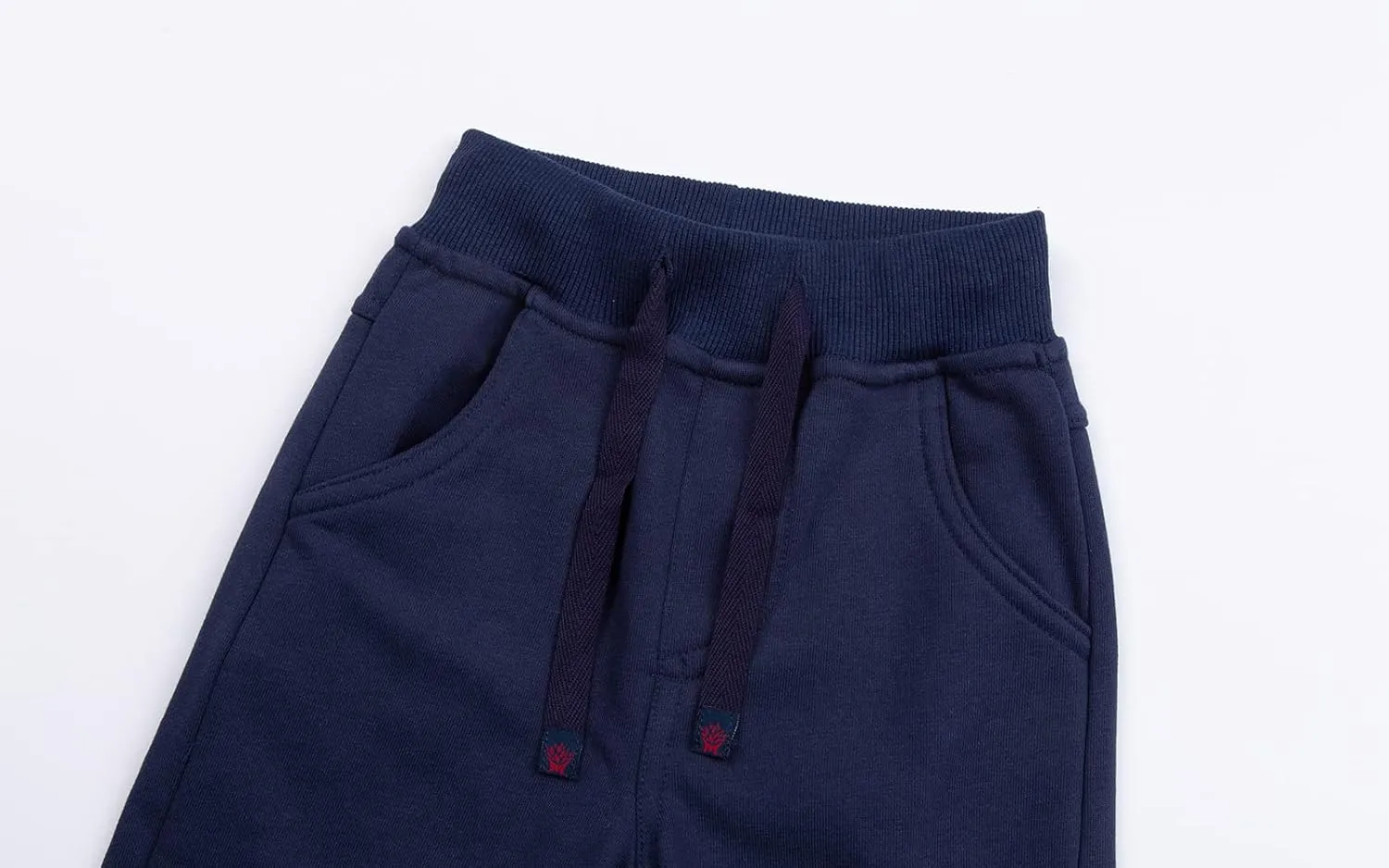 Mud Kingdom Little Boys Jogger Pants Star Drawstring Ribbed
