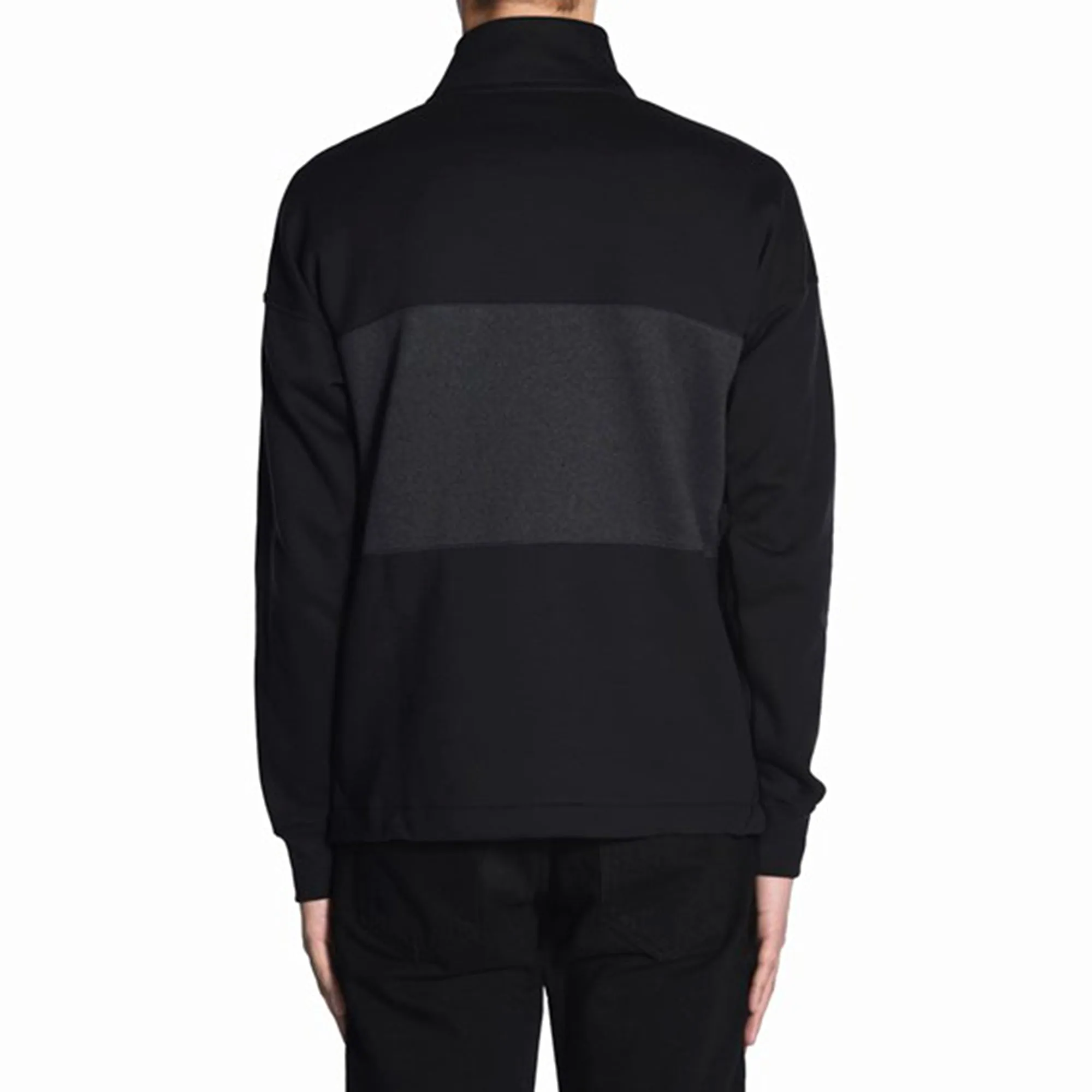 Nike Air Sportswear Men's Half Zip Sweatshirt Black-Anthracite