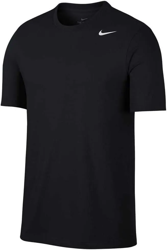 Nike Dri-FIT Men's Fitness T-Shirt (Black/White, AR6029-010)