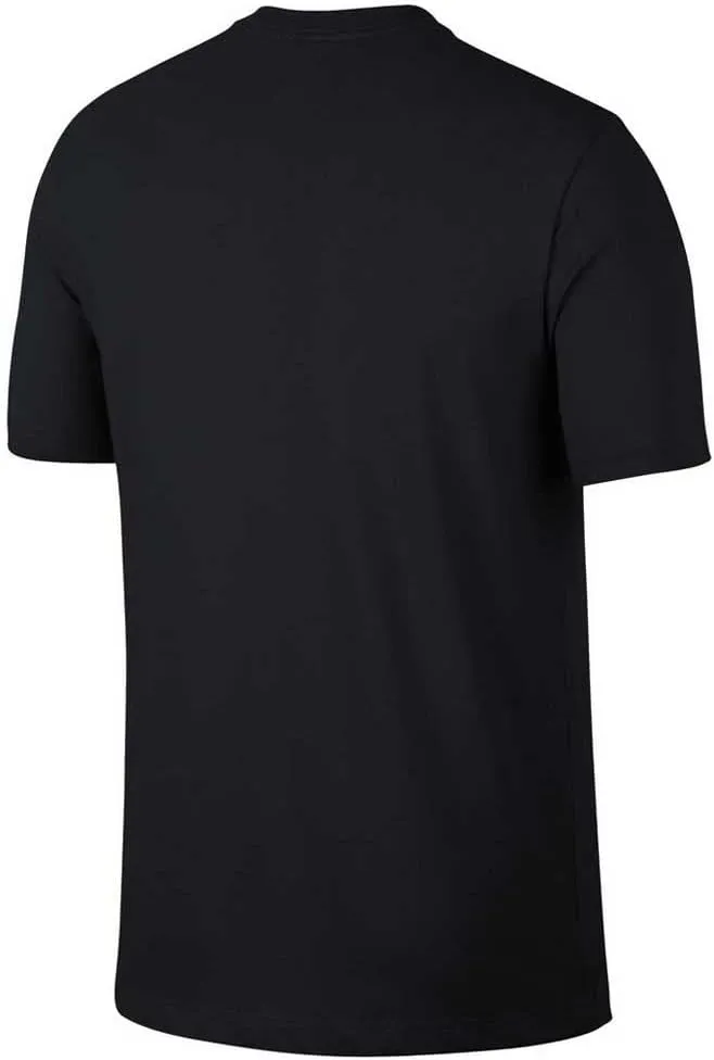Nike Dri-FIT Men's Fitness T-Shirt (Black/White, AR6029-010)