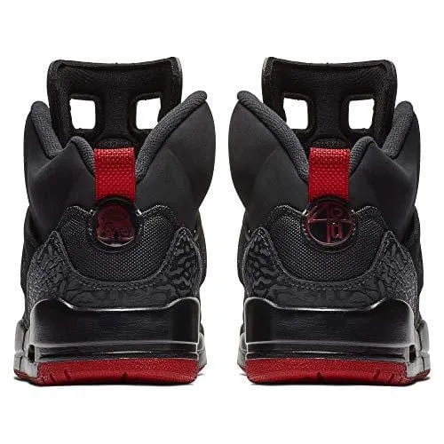 Nike Mens Air Jordan Spizike Basketball Shoes Black/Gym Red-Anthracite 315371-006 Size 11