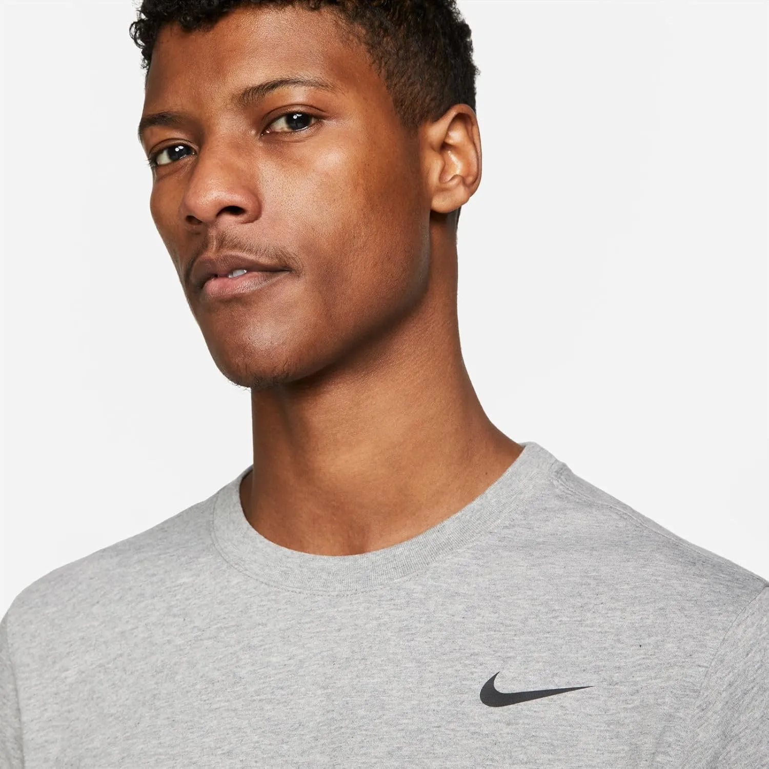 Nike Men's Dry Fit Tee Cotton Crew
