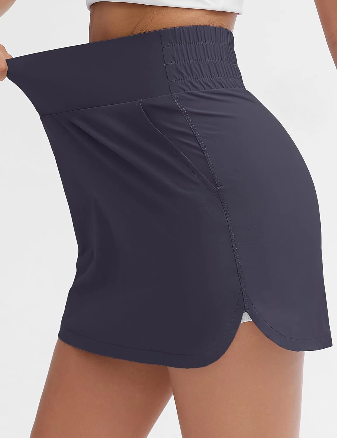 Origiwish Women's Golf Skorts High Waisted Lightweight Athletic Casual Tennis Skirts Built-in Shorts with 4 Pockets