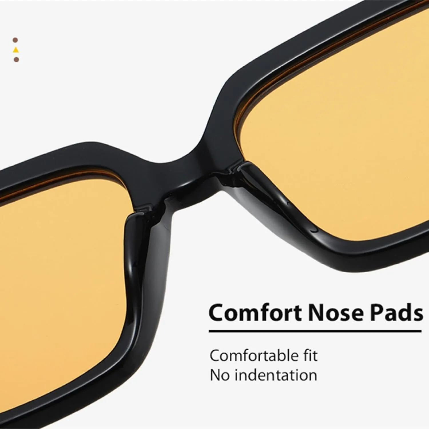 Oversized Retro Sunglasses Uv400