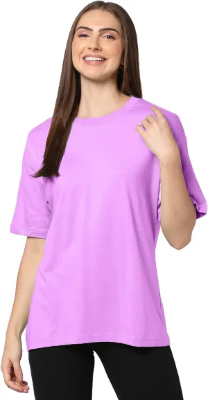 Oversized Tshirts for Women, Loose Fit Crew Neck Summer Baggy Tops Workout Tees Plus Size T Shirts