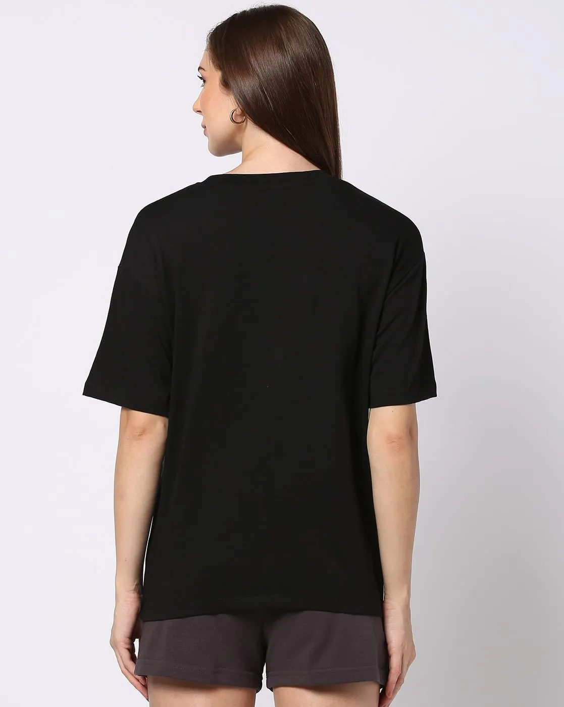 Oversized Tshirts for Women, Loose Fit Crew Neck Summer Baggy Tops Workout Tees Plus Size T Shirts