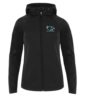 Pantheres Ladies Hooded Yoga jacket with Embroidered Logo