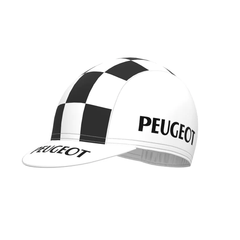 PEUGEOT White Retro Long Sleeve Cycling Kit