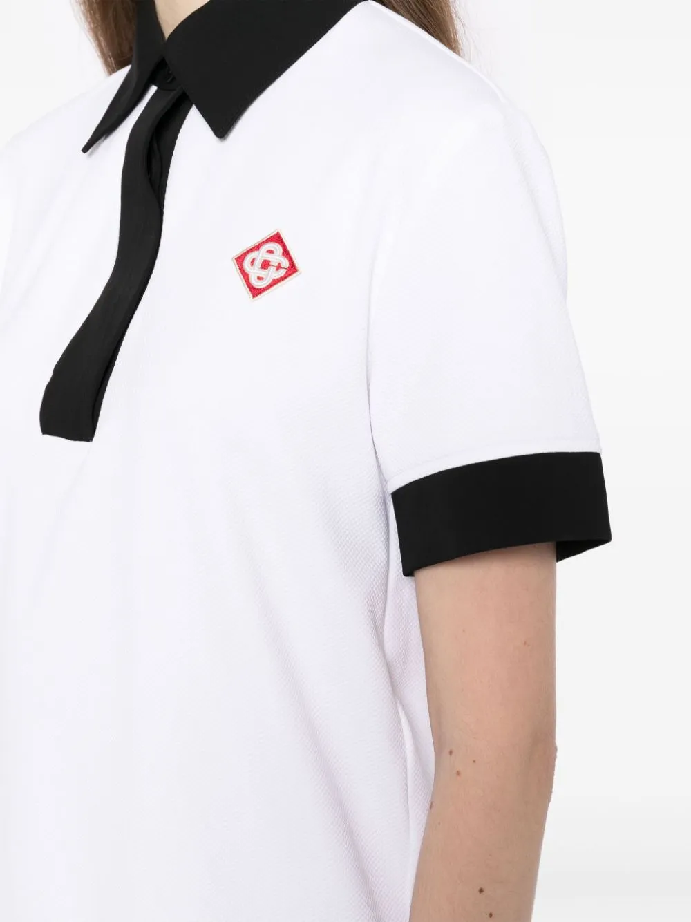 pique polo shirt