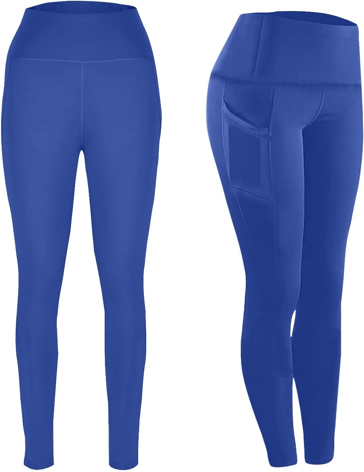 Plus Size Yoga Pants for Women with Pockets High Waisted Tummy Control Compression Pants Womens Athletic Leggings