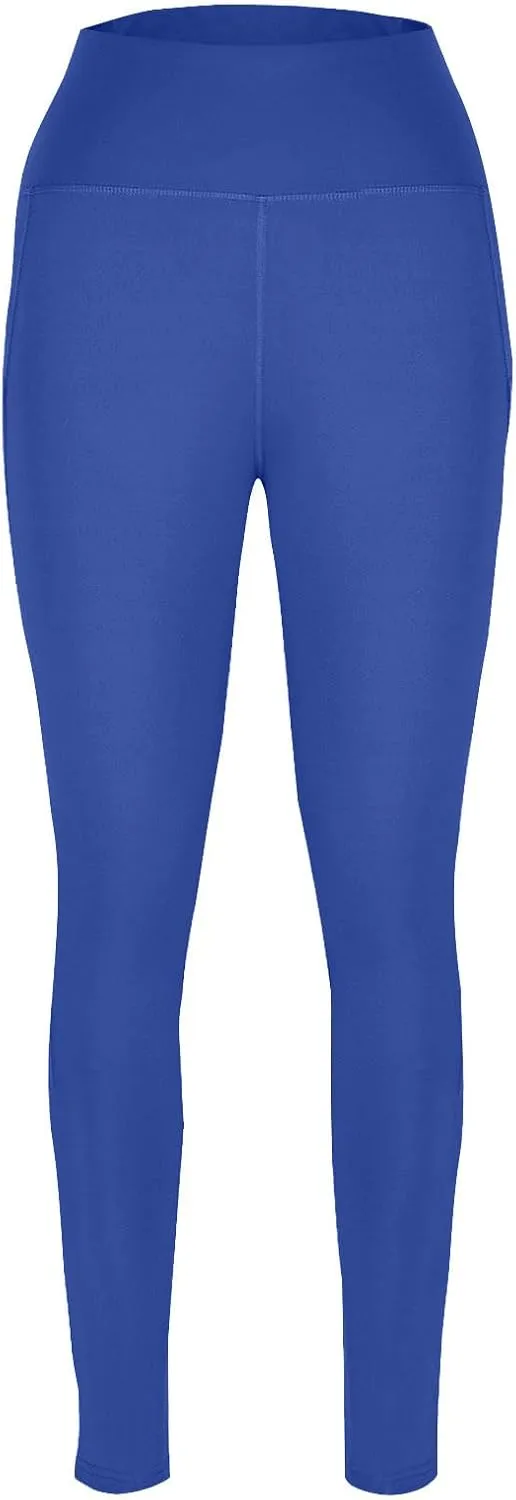 Plus Size Yoga Pants for Women with Pockets High Waisted Tummy Control Compression Pants Womens Athletic Leggings