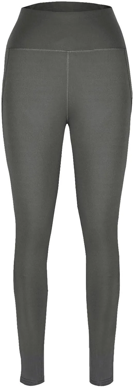 Plus Size Yoga Pants for Women with Pockets High Waisted Tummy Control Compression Pants Womens Athletic Leggings