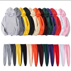 Polyester Hoodies Set