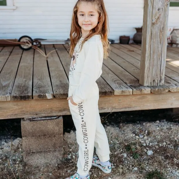 Proud to be a Cowgirl Sweatpants Set Kids (6-7T)
