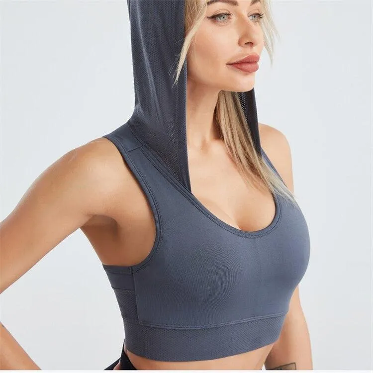Ranger Fitness Shorts with Hooded Workout Top