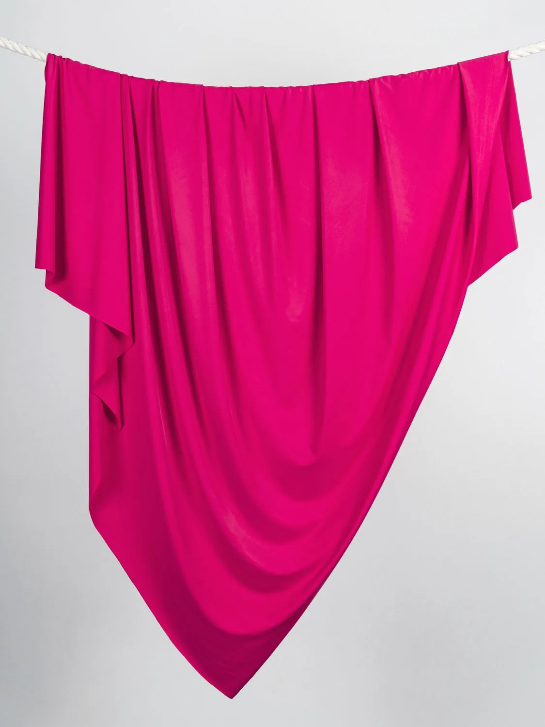 Recycled Nylon Spandex Swimwear Fabric - Vibrant Fuchsia