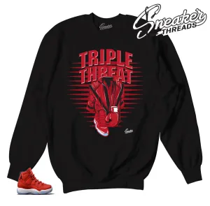 Retro 11 Win Like 96 Three Kings Sweater