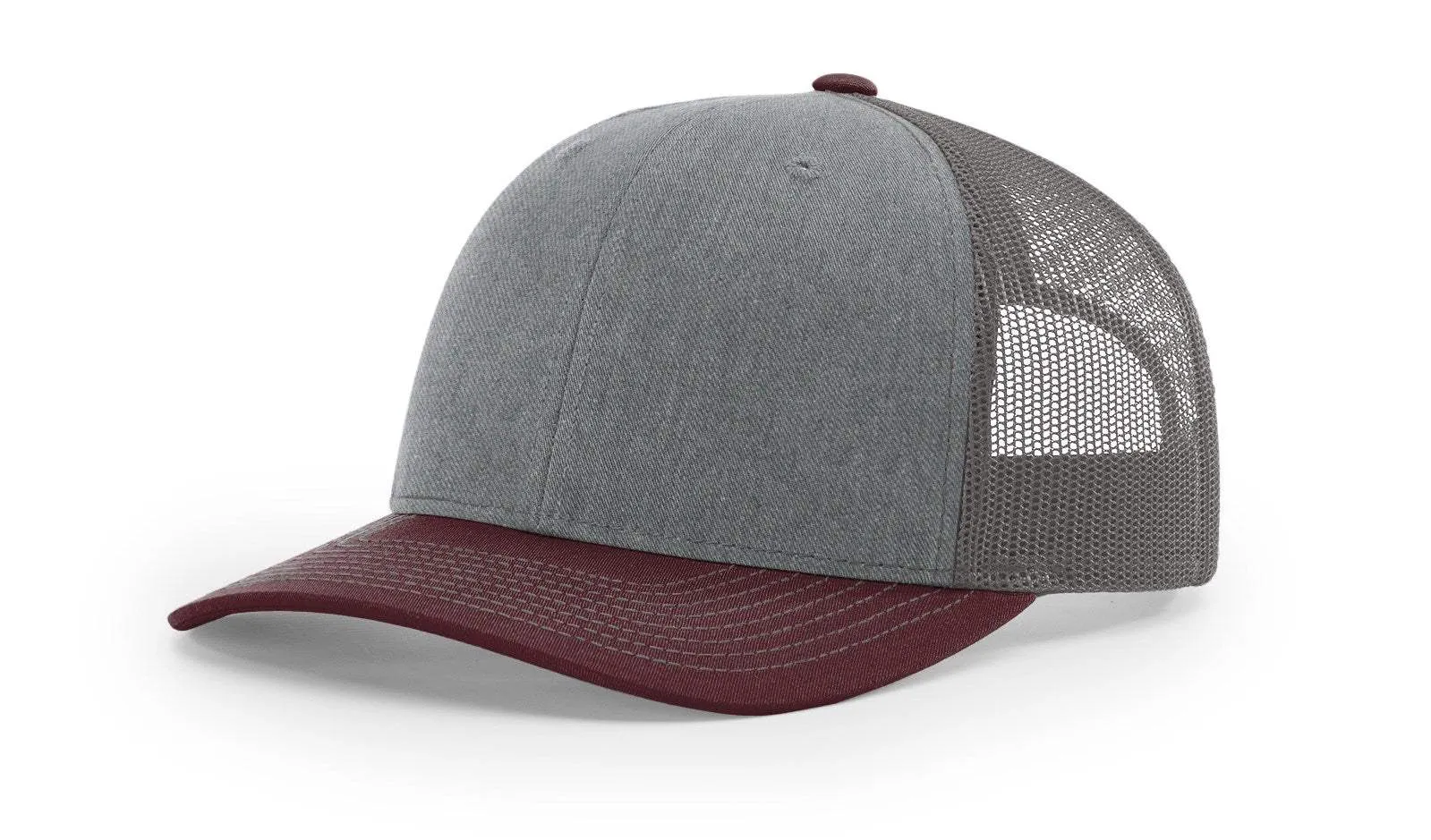 Richardson 112 Trucker Hat Ball Cap Meshback Hat Snapback Cap Trucker Cap - OSFM