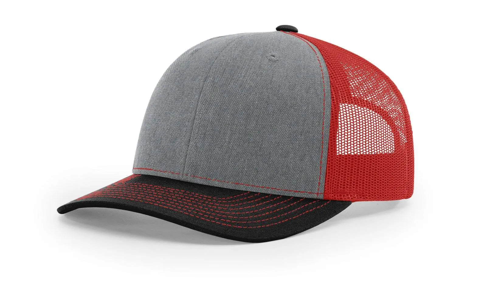 Richardson 112 Trucker Hat Ball Cap Meshback Hat Snapback Cap Trucker Cap - OSFM