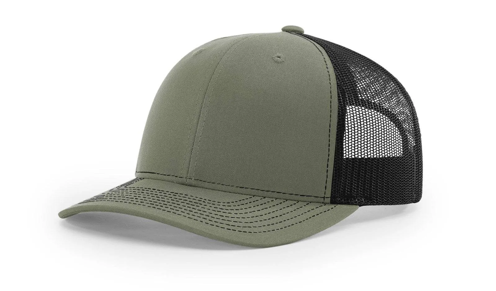 Richardson 112 Trucker Hat Ball Cap Meshback Hat Snapback Cap Trucker Cap - OSFM