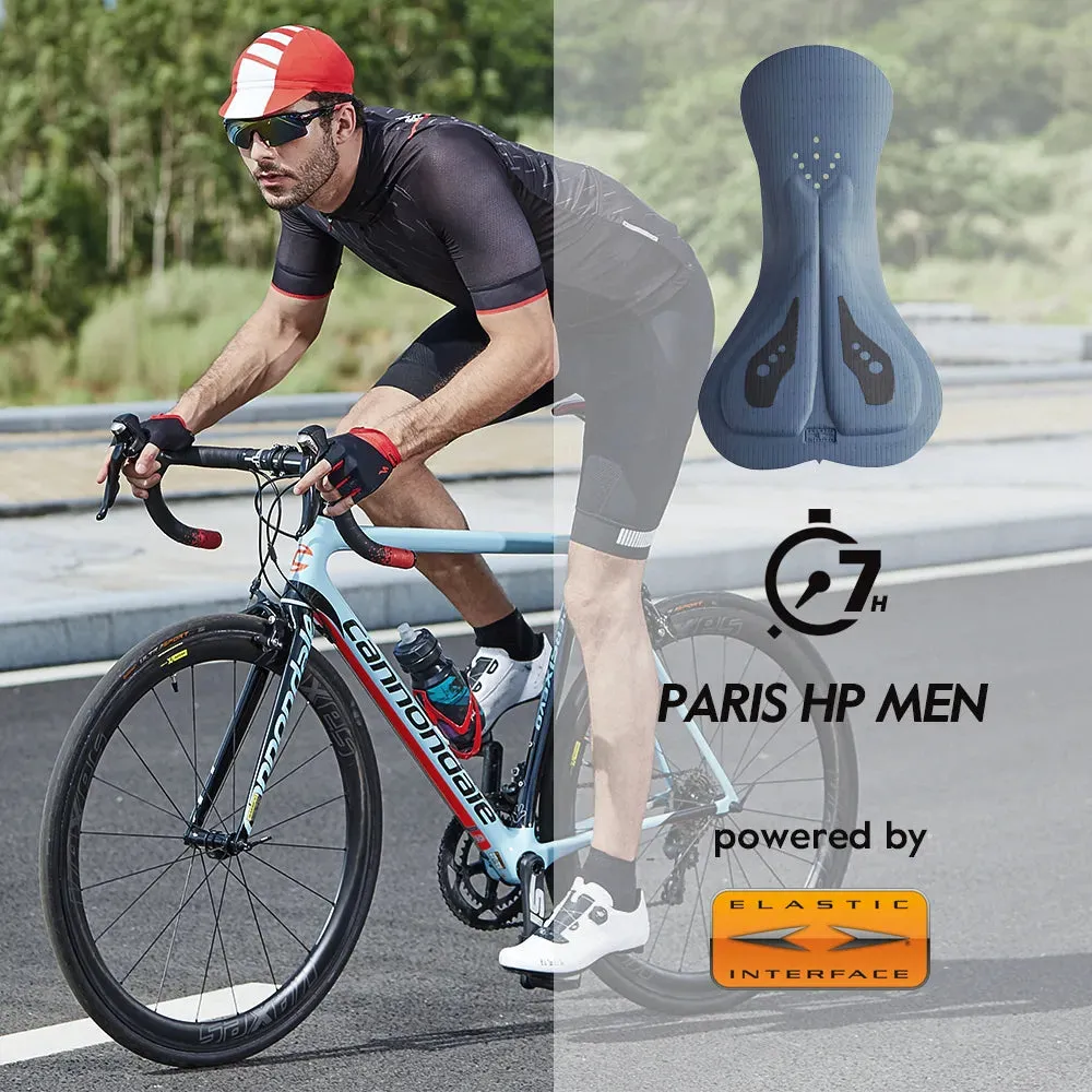 RION Cycling Shorts Men Ciclismo Masculina Bib Shorts Elastic Interface Cushion Long Distance MTB Padded Shorts Tights Slim Fit