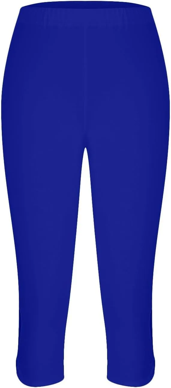 Rvidbe Yoga Capri Leggings for Women Tummy Control High Waisted Leggings for Women Hollow Out Yoga Pants Workout Leggings