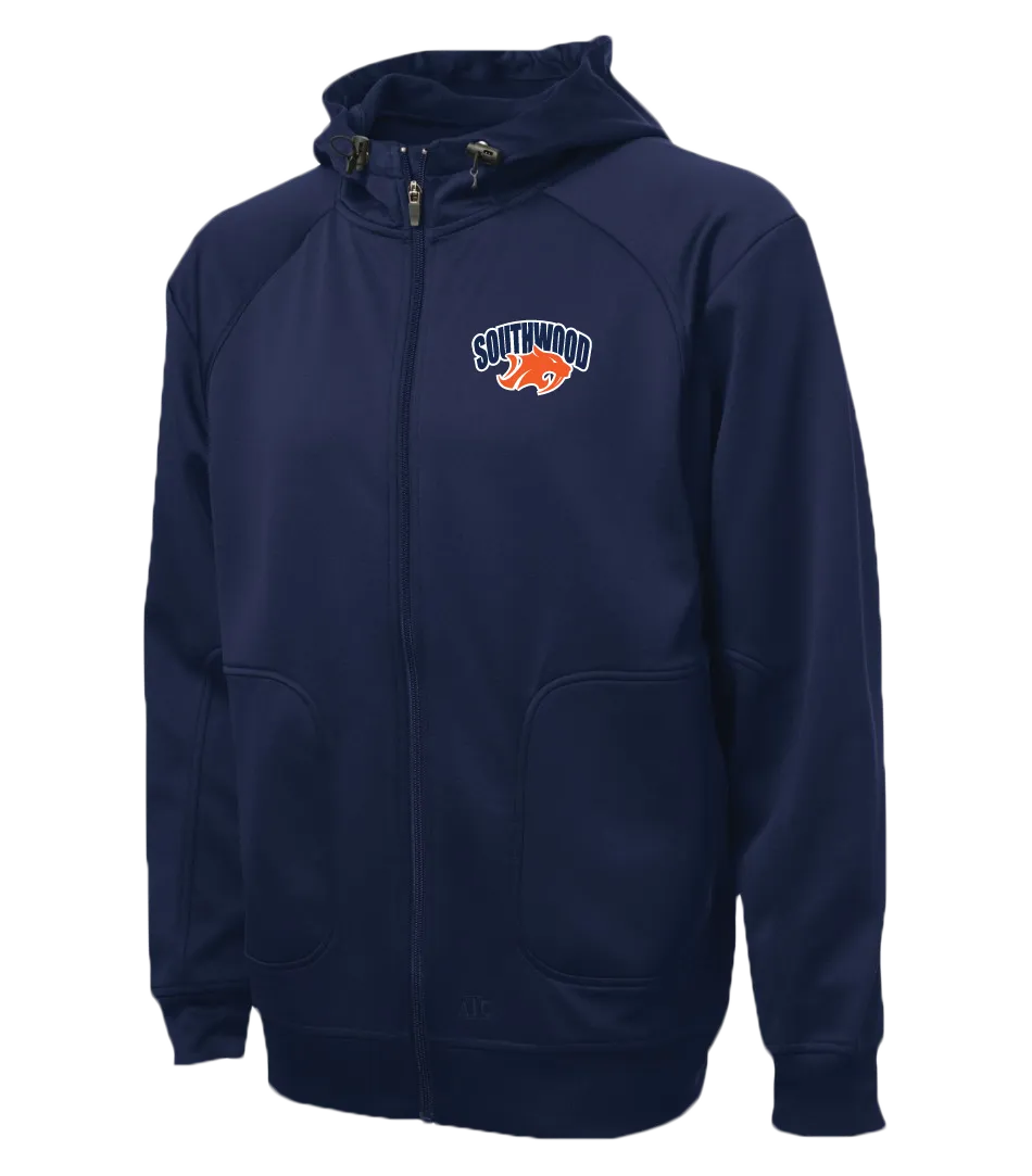 Sabres Staff Adult Hooded Yoga jacket with Embroidered Logo