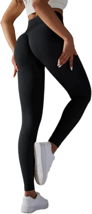 Scrunch Butt Lift Leggings for Women Workout Yoga Pants Ruched Booty High Waist Tummy Control Running Yoga Pants