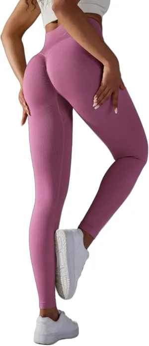 Scrunch Butt Lift Leggings for Women Workout Yoga Pants Ruched Booty High Waist Tummy Control Running Yoga Pants