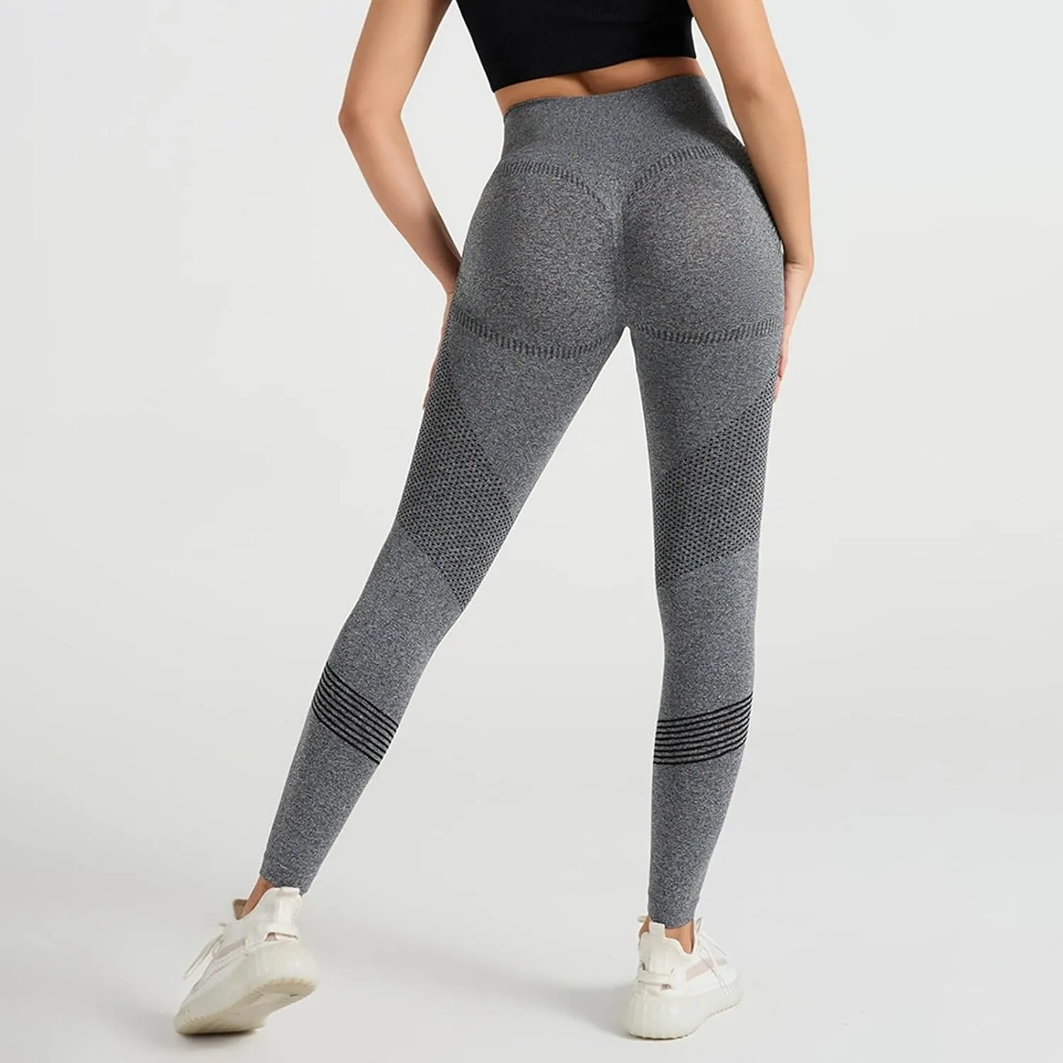 Scrunch Butt Lift Leggings for Women Workout Yoga Pants Smile Contour Ruched Booty High Waist Scrunch Elastic Tights